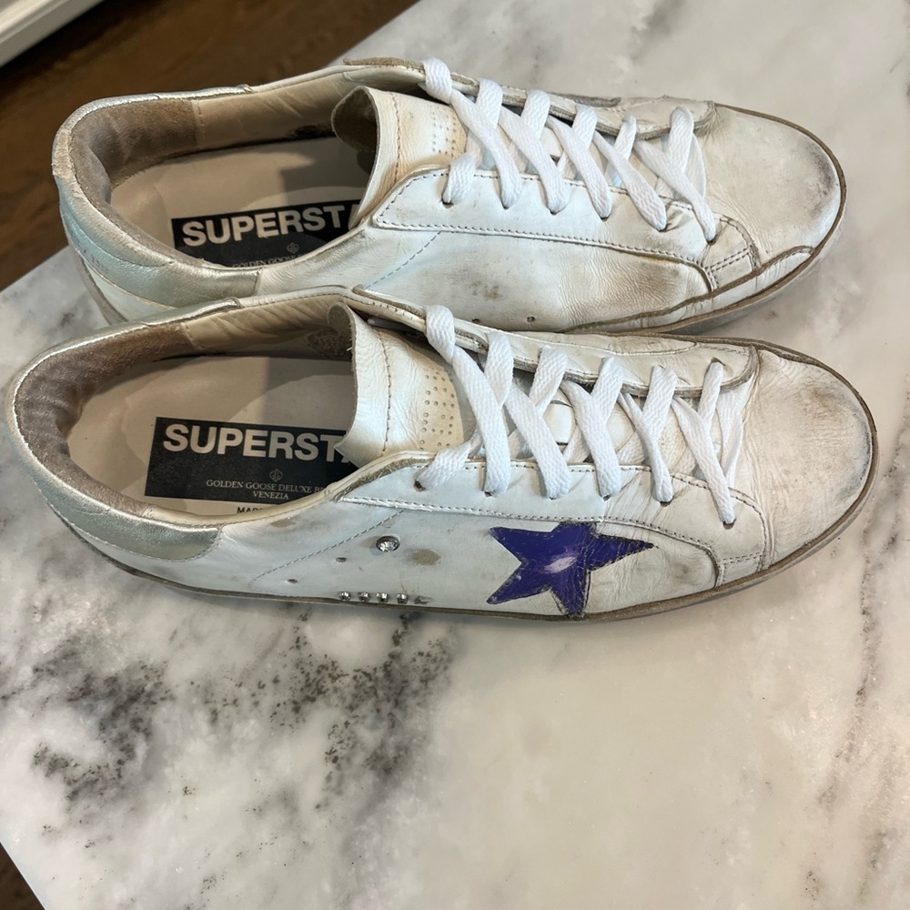Authentic Golden Goose Sneakers Size 40 - Picture 2 of 7